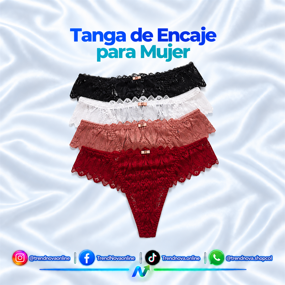 Tanga de Encaje para Mujer