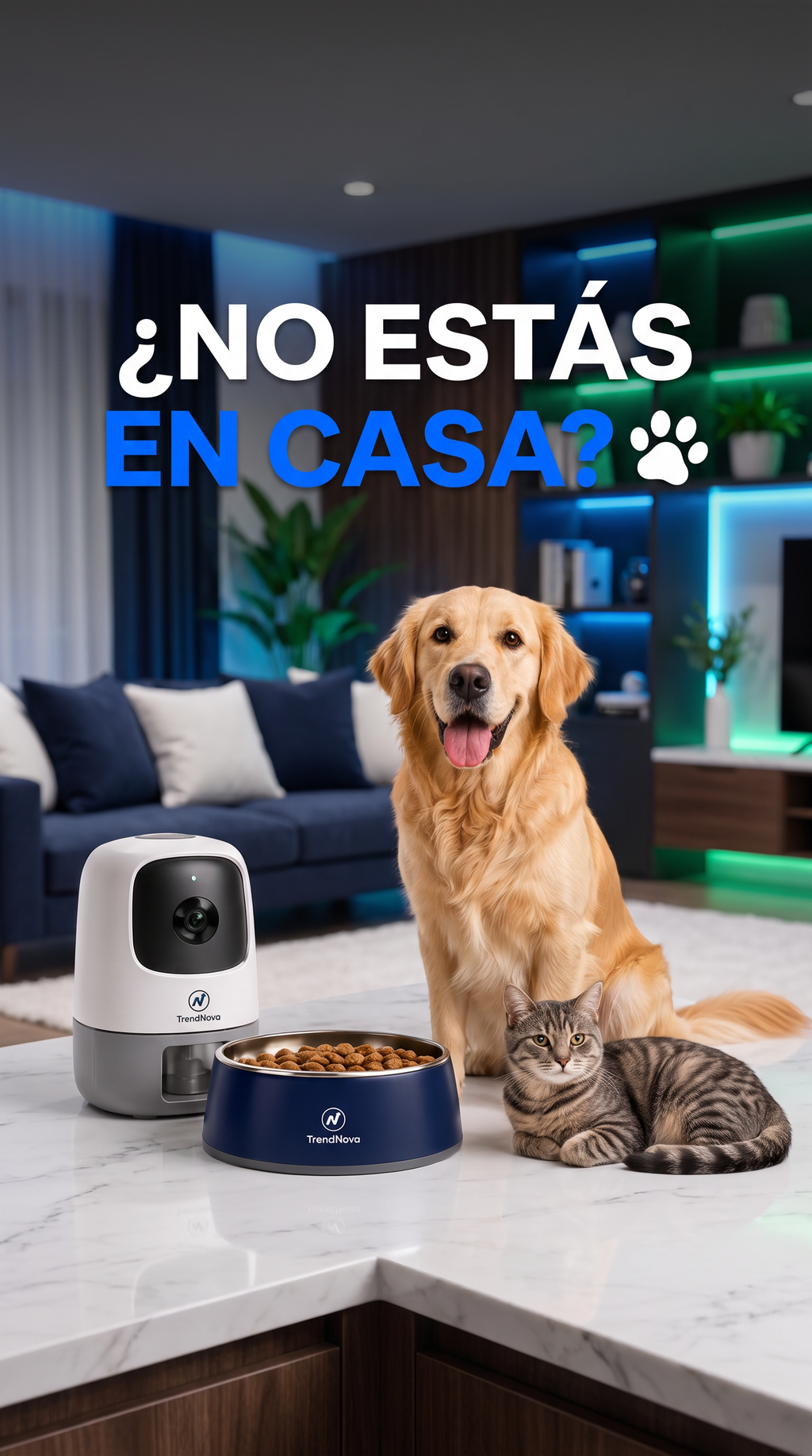 Comedero Automático Inteligente para Perros y Gatos – Dispensador Programable