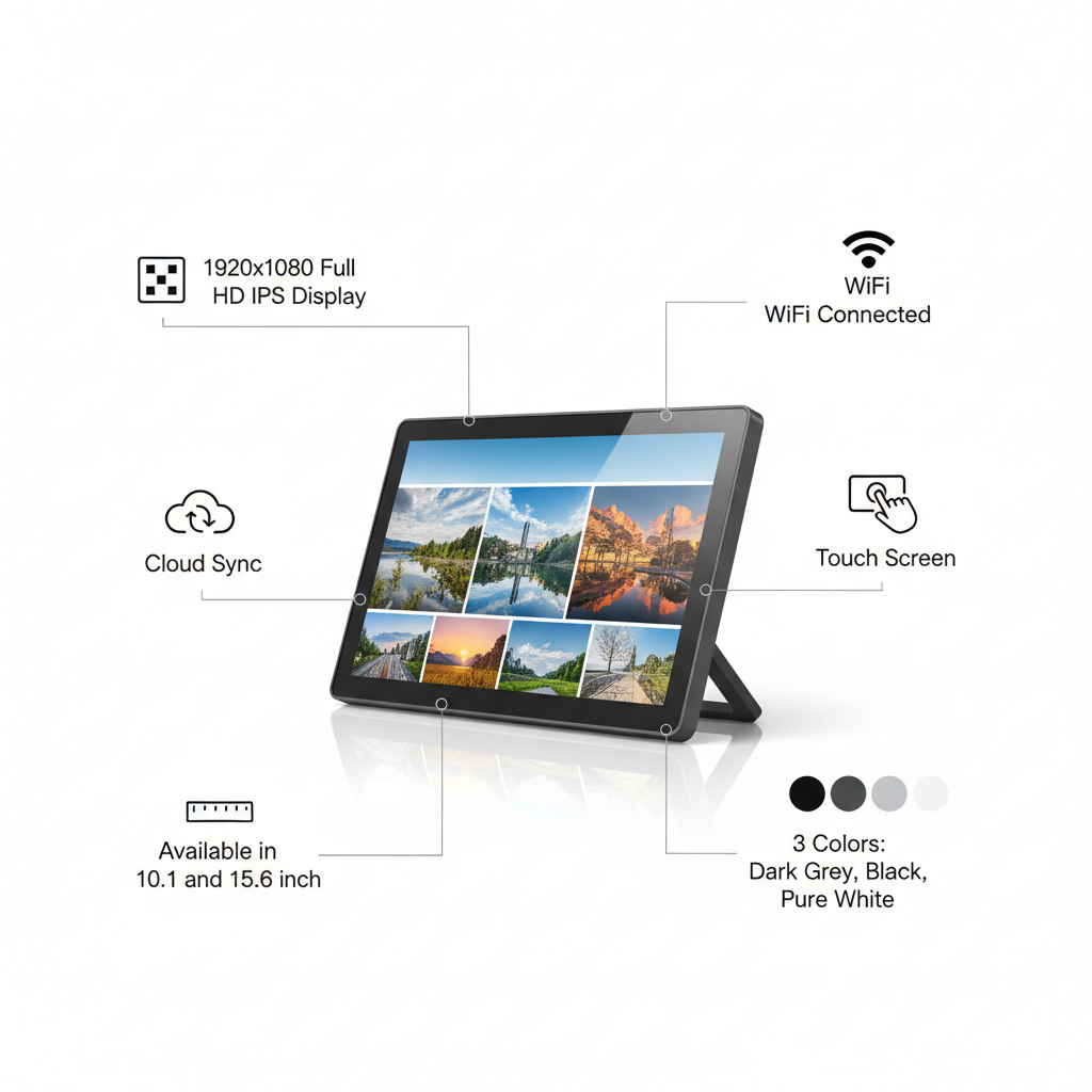 Anna Bella WiFi Frame - Features